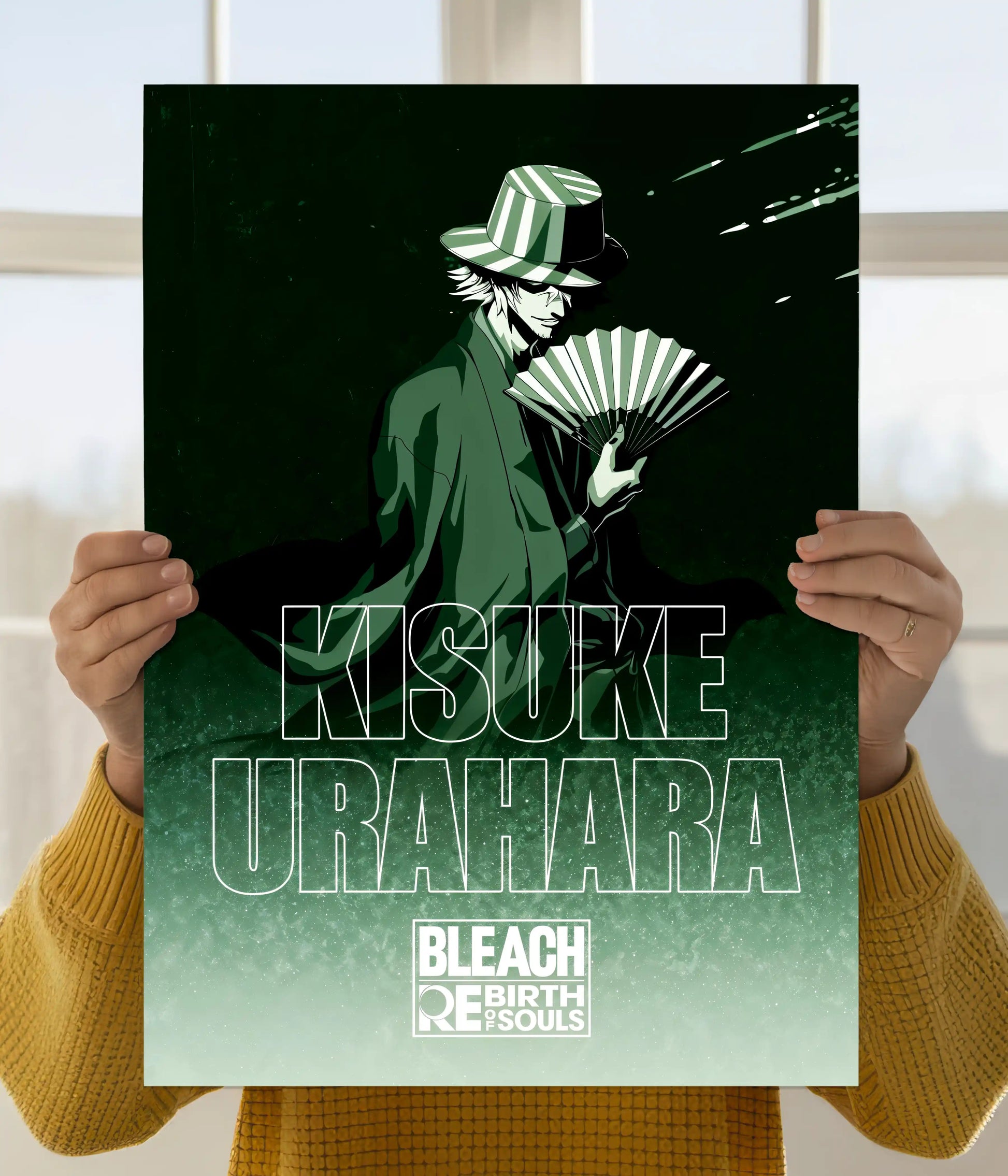 Kisuke Urahara Bleach Poster Main Image - Everanta