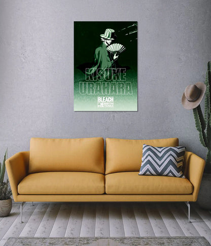 Kisuke Urahara Bleach Poster on Wall - Everanta
