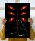 Kokushibo Six Eyes Shadow Poster