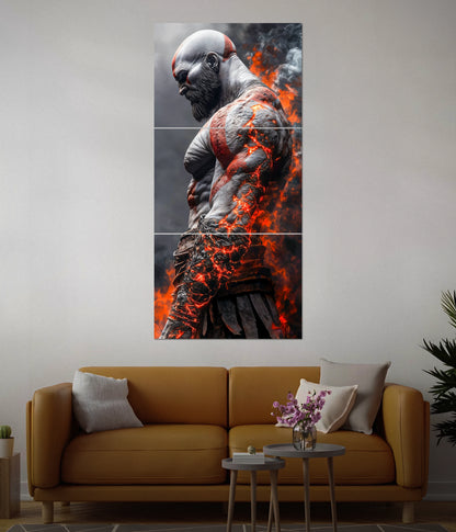 Kratos - God of War Split Wall Poster Main Image - Everanta