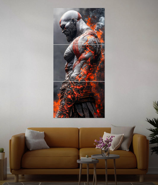 Kratos - God of War Split Wall Poster Main Image - Everanta