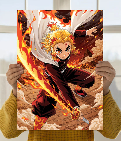 Kyojuro Rengoku – Flame Hashira Poster Main Image - Everanta