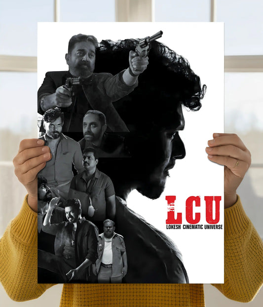 LCU Tribute Poster – Lokesh Cinematic Universe Main Image - Everanta