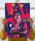 Lamine Yamal – Barcelona Rising Star Wall Poster