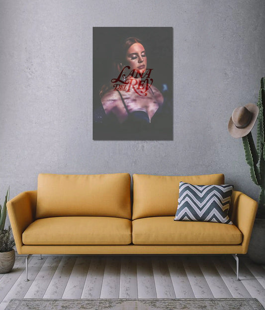 Lana Del Rey Aesthetic Poster on Wall - Everanta