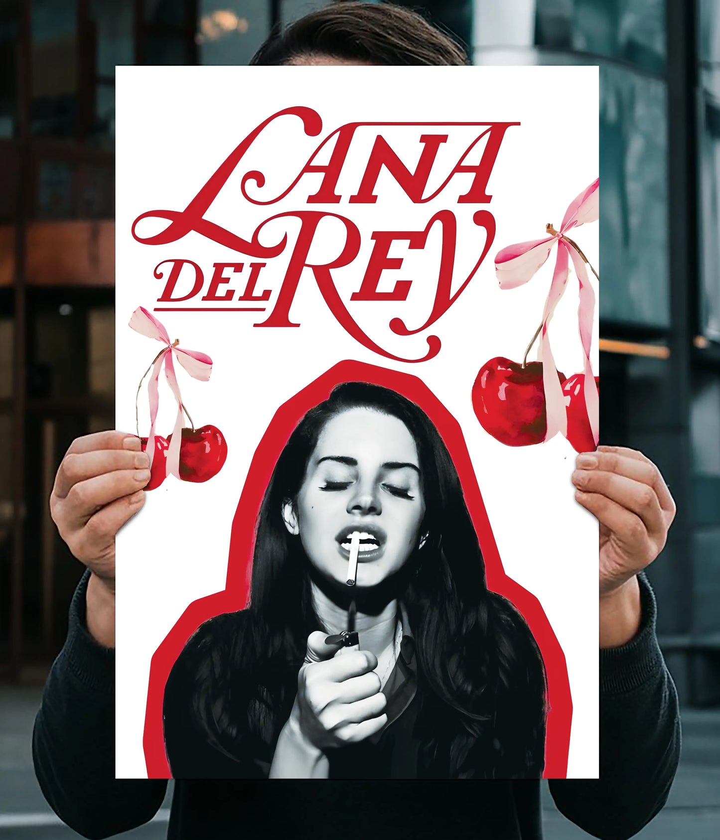 Lana Del Rey Cherry Wall Poster Main Image - Everanta
