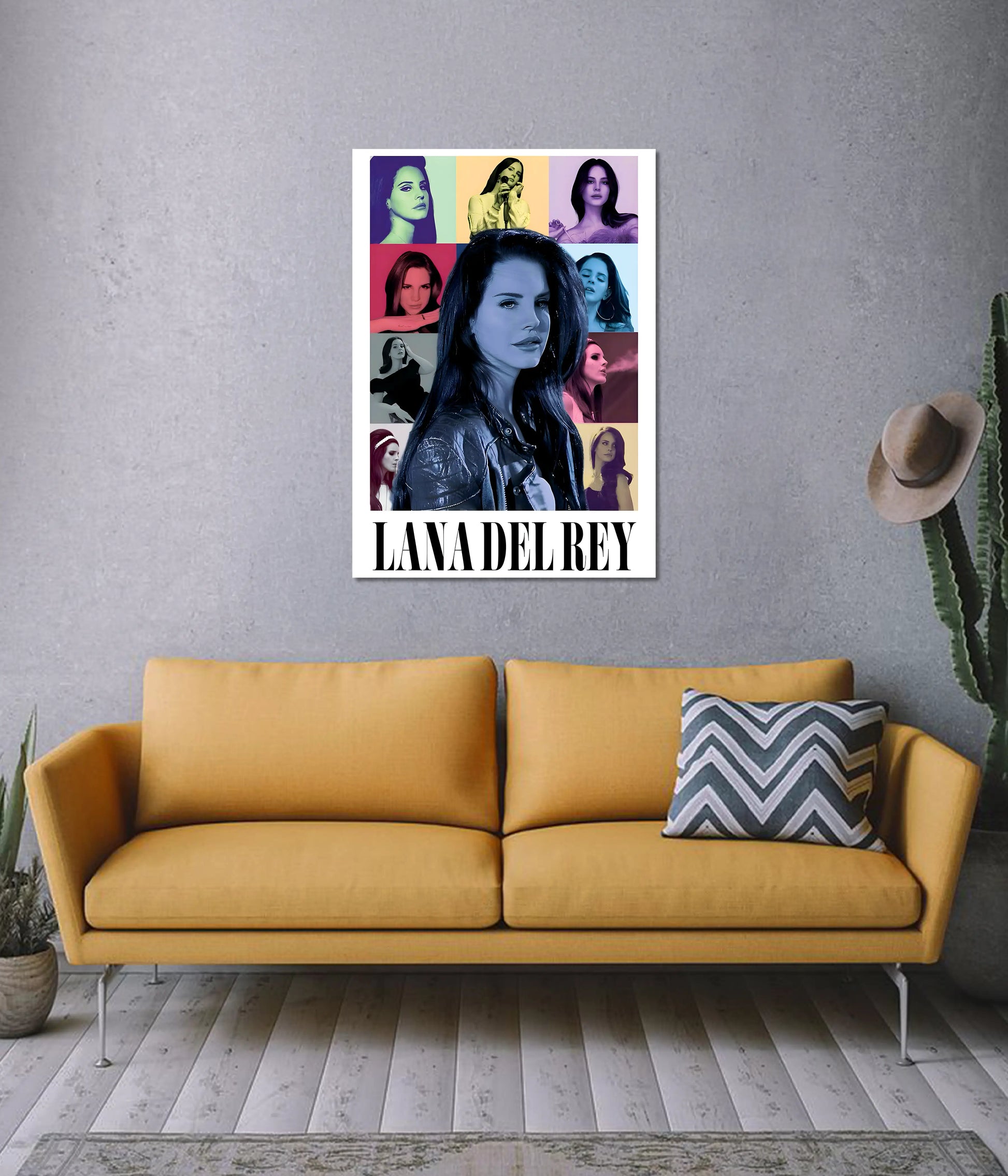 Lana Del Rey Wall Poster on Wall - Everanta