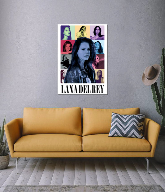 Lana Del Rey Wall Poster on Wall - Everanta