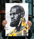 LeBron James – The King Wall Poster