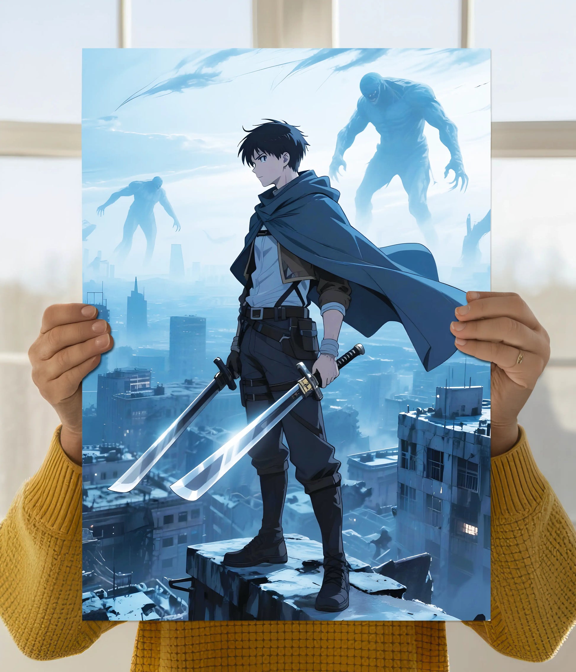 Levi Ackerman – Strongest Soldier Poster Main Image - Everanta