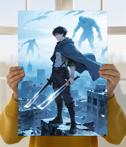 Levi Ackerman – Strongest Soldier Poster Main Image - Everanta