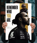 Lewis Hamilton "Remember Who You Are" Poster