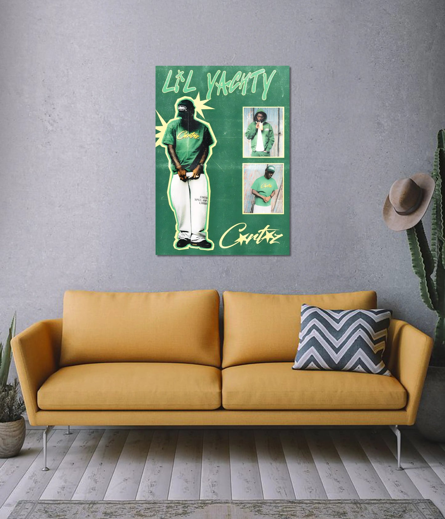 Lil Yachty Poster – Streetwear Inspired Singer on Wall - Everanta