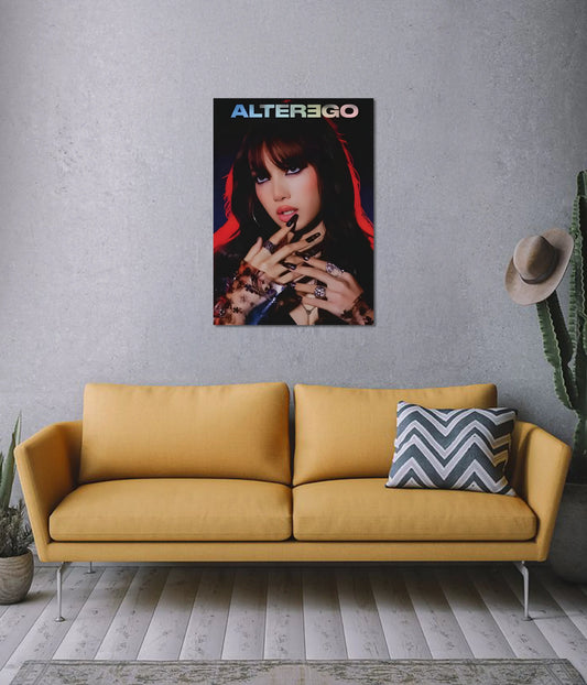 Lisa Alter Ego – Blackpink Wall Poster on Wall - Everanta