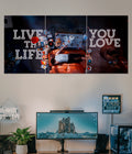 Live the Life You Love – Split Wall Poster