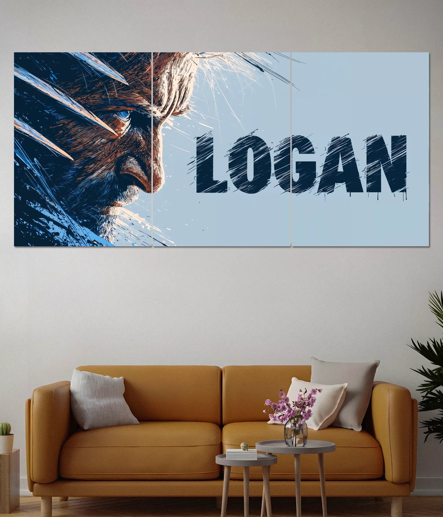 Logan Wolverine Split Poster – Marvel Superhero - Everanta