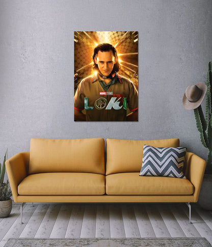 Loki “Glorious Purpose” Poster on Wall - Everanta