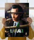 Loki “God of Mischief” Time Variant Poster