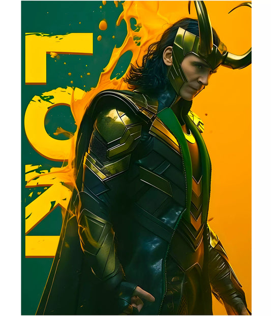 Loki – The God of Mischief Wall Poster Main Image - Everanta