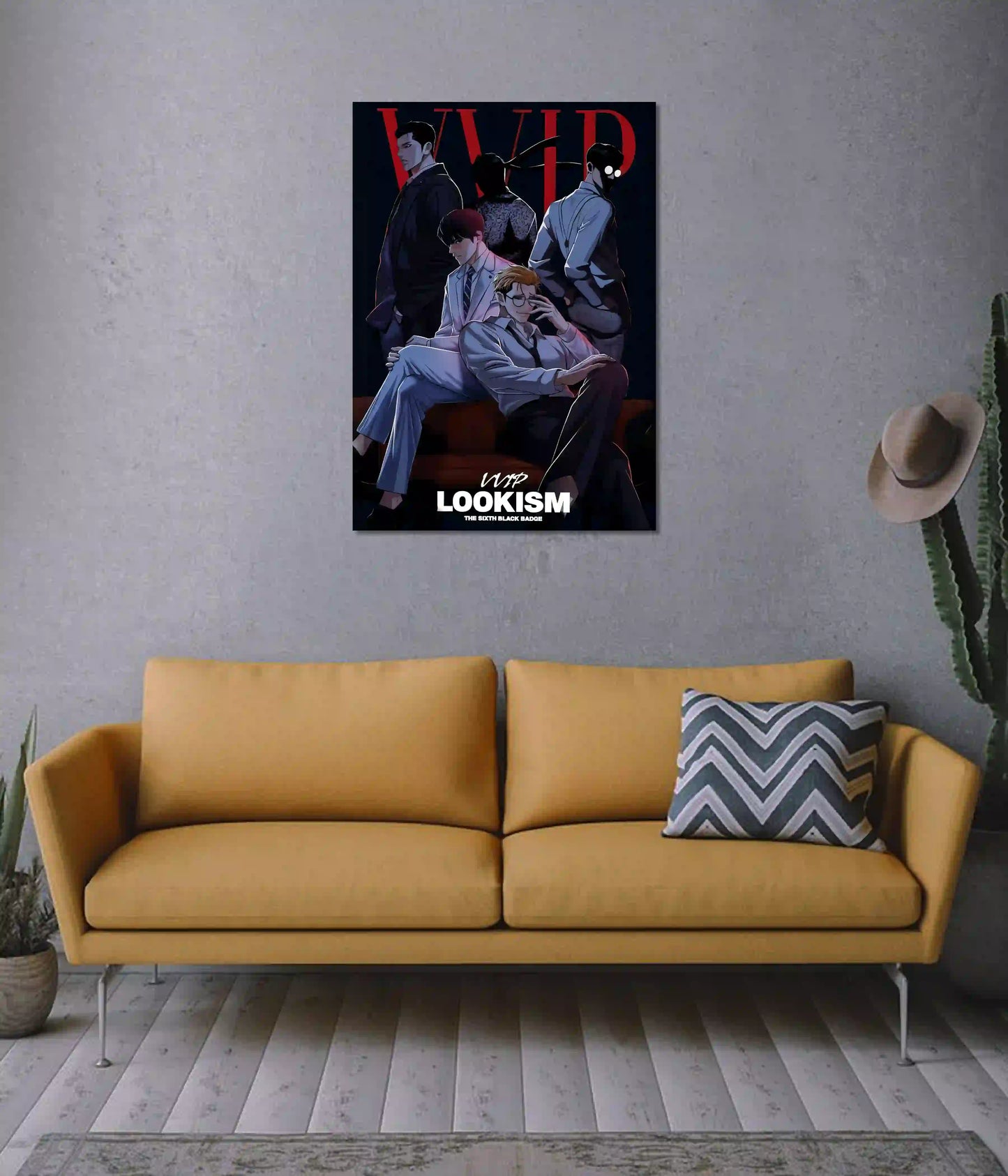 Lookism Elite Crew Poster on Wall - Everanta