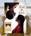 Luffy & Boa Hancock Wanted Love Poster