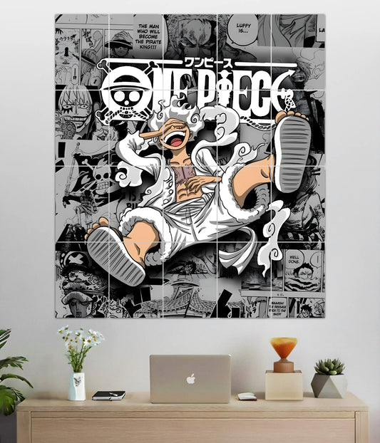 Luffy Gear 5 - 20 Piece Split Poster Main Image - Everanta