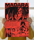Madara Uchiha “Ghost of Uchiha” Anime Poster