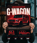Mercedes-AMG G-Wagon – Luxury Off-Road Beast Wall Poster