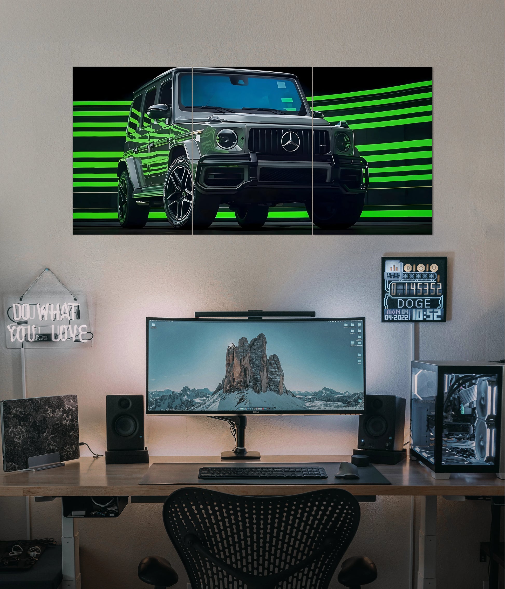 Mercedes-Benz G-Wagon Split Wall Poster Main Image - Everanta