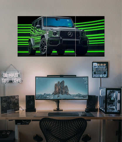 Mercedes-Benz G-Wagon Split Wall Poster Main Image - Everanta