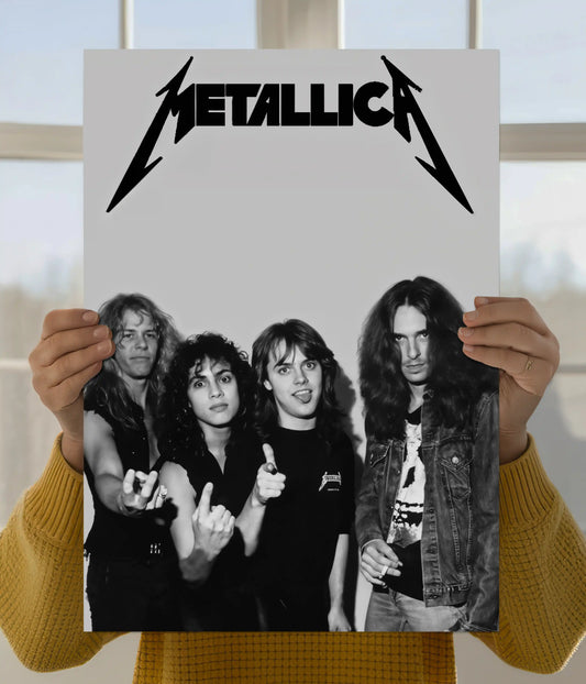 Metallica Classic Band Poster Main Image - Everanta