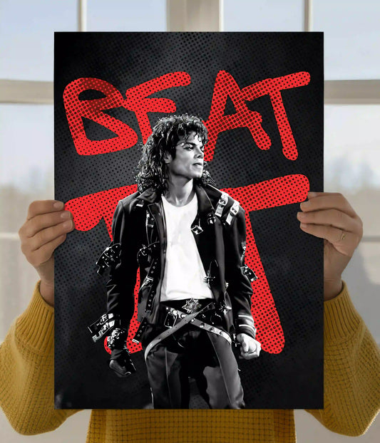 Michael Jackson “Beat It” Wall Poster Main Image - Everanta