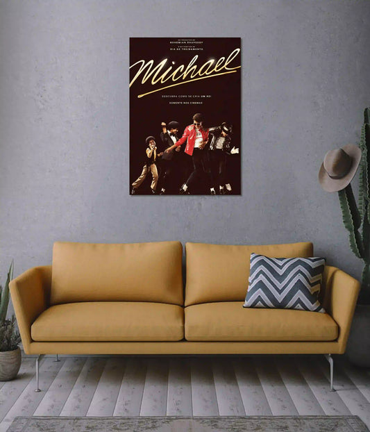 Michael Jackson Evolution Wall Poster on Wall - Everanta