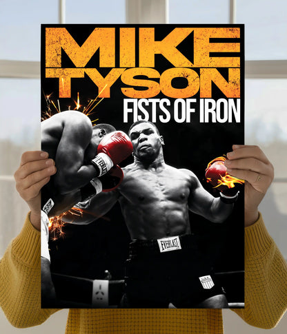 Mike Tyson Fists of Iron Poster Main Image - Everanta