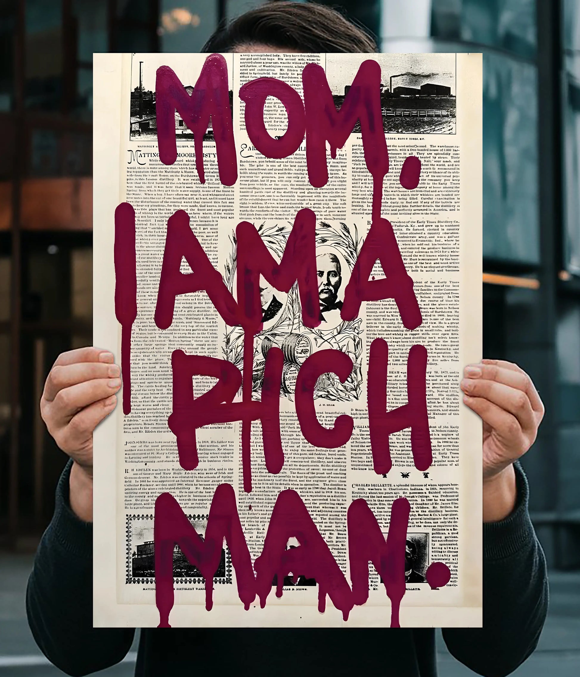 Mom, I Am A Rich Man Wall Poster Main Image - Everanta