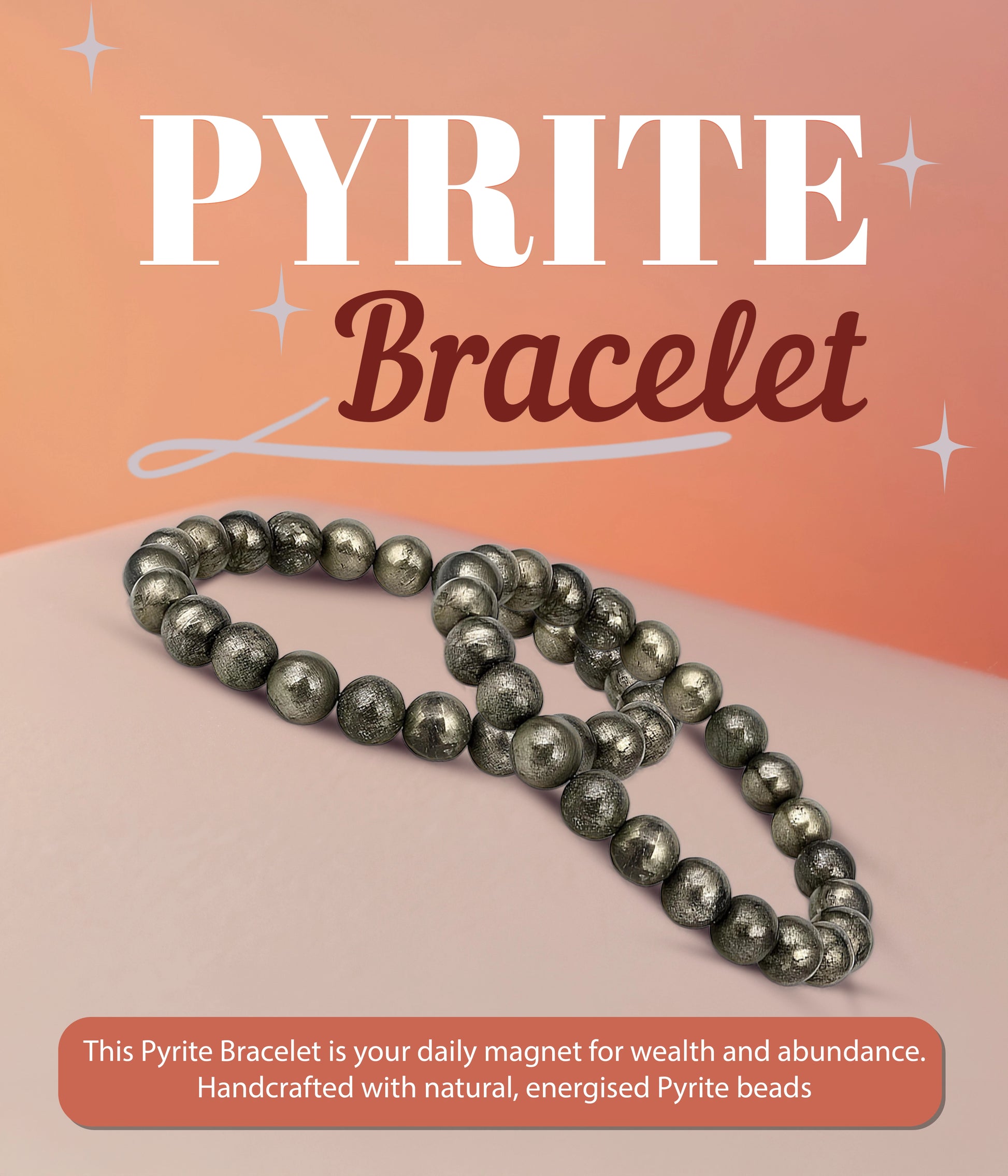 Uses of Money Magnet Pyrite Crystal Bracelet - Everanta