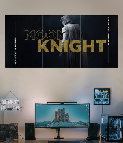 Moon Knight – The Fist of Vengeance Split Wall Poster Main Image - Everanta