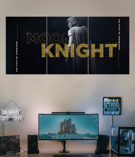 Moon Knight – The Fist of Vengeance Split Wall Poster Main Image - Everanta