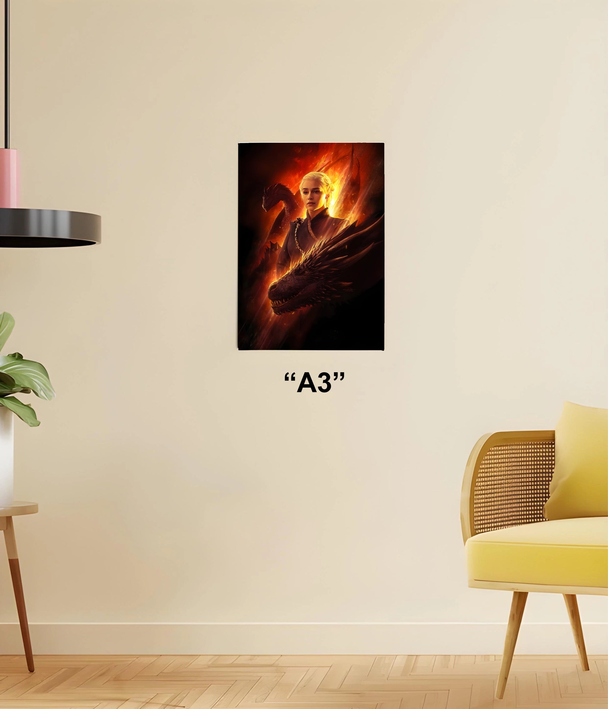 Mother of Dragons – Game of Thrones Poster A3 Size - Everanta