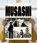 Musashi Samurai Manga Poster