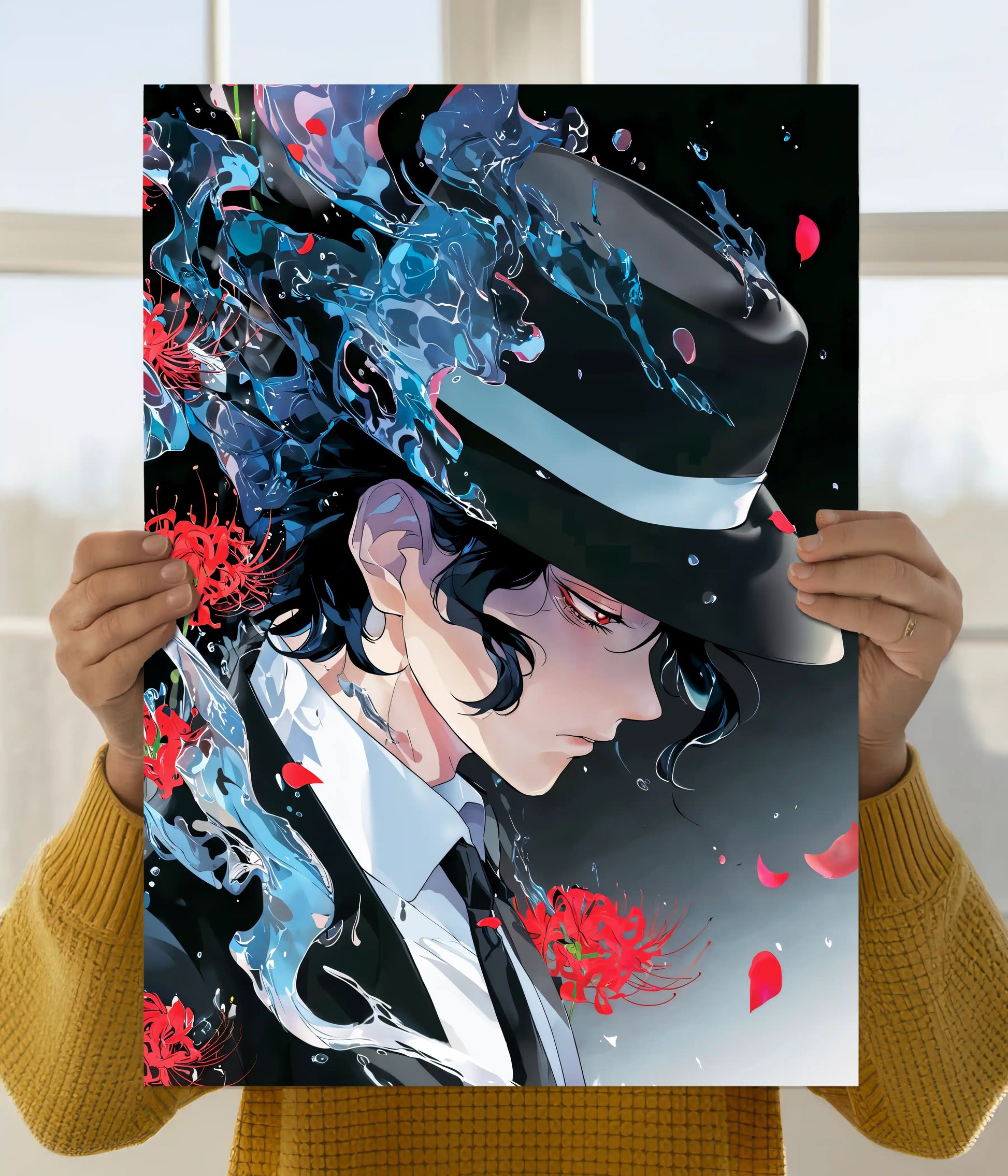 Muzan Kibutsuji – Demon King Elegance Poster Main Image - Everanta