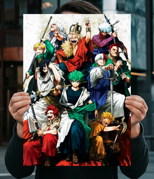 My Hero Academia Hero Squad Poster Main Image - Everanta