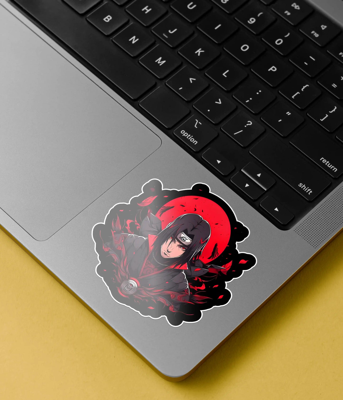 Naruto Anime Sticker Pack  on Laptop Front - Everanta