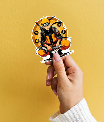 Naruto Anime Sticker Pack  in Hand - Everanta