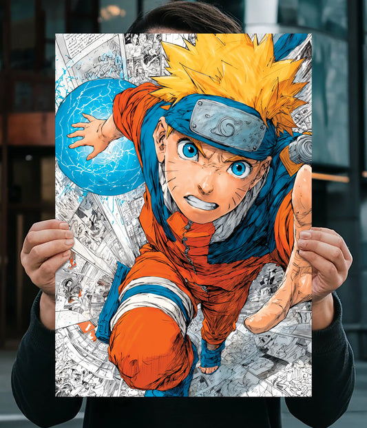 Naruto Rasengan Action Poster Main Image - Everanta