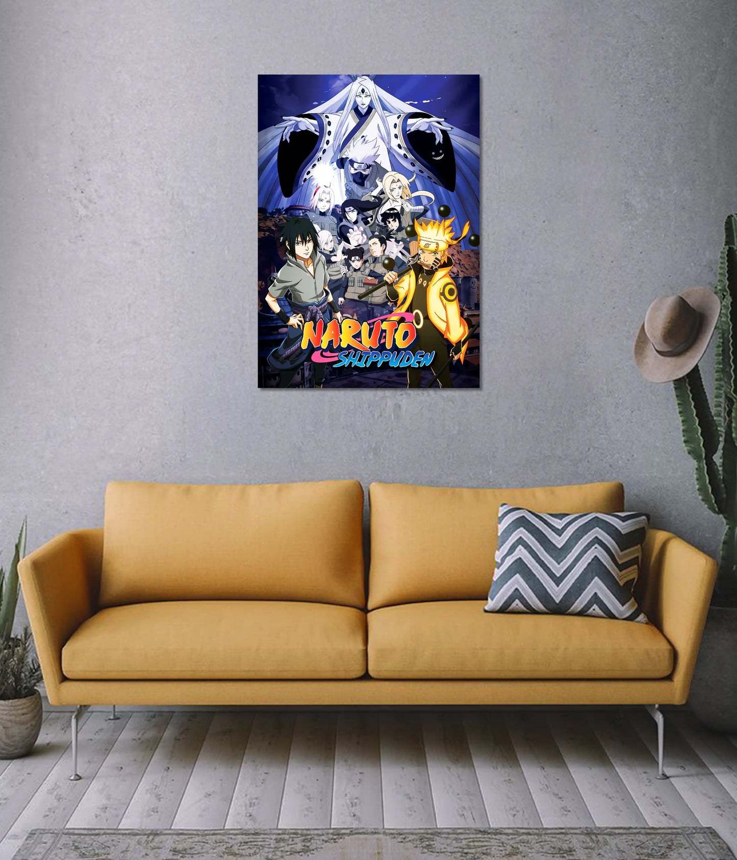Naruto Shippuden Final Battle Poster on Wall - Everanta