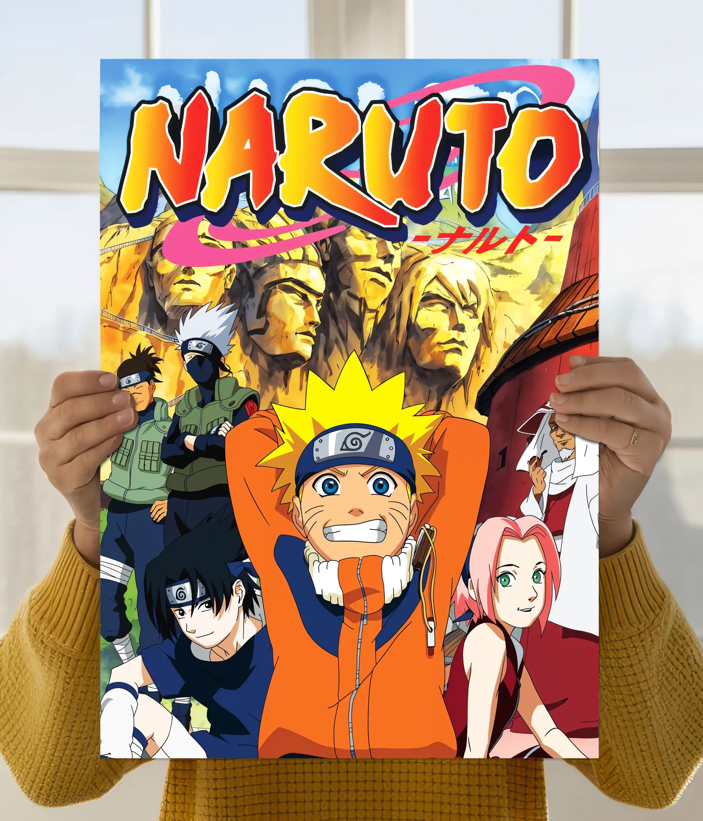 Naruto Team 7 Classic Anime Poster Main Image - Everanta