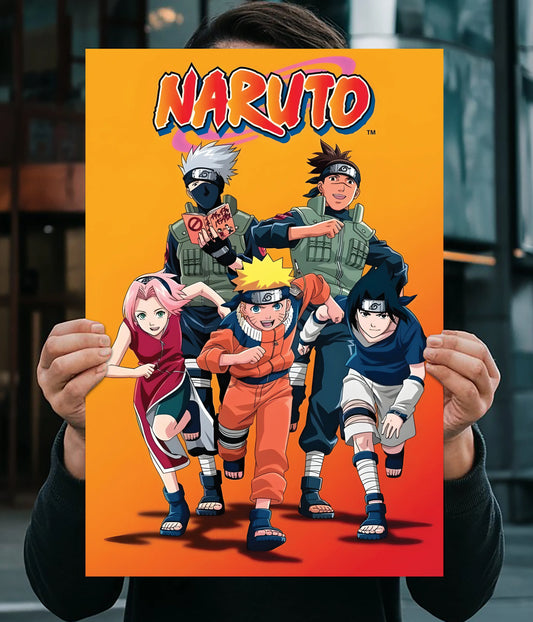 Naruto Team 7 Wall Poster Main Image - Everanta