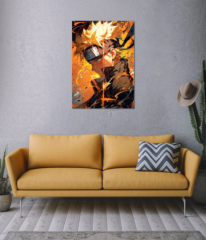 Naruto Uzumaki – Nine Tails Awakening Poster on Wall - Everanta