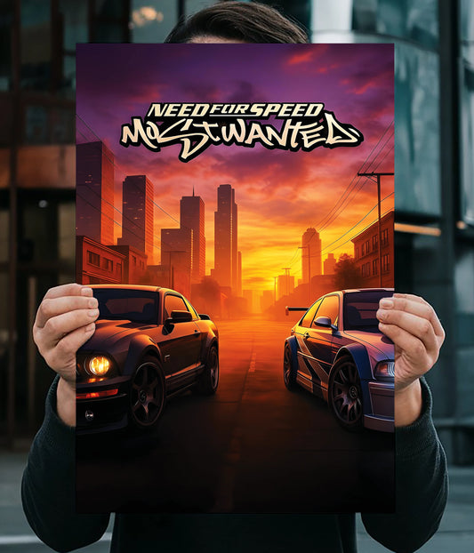 Need for Speed: Most Wanted – Sunset Edition Wall Poster Main Image - Everanta